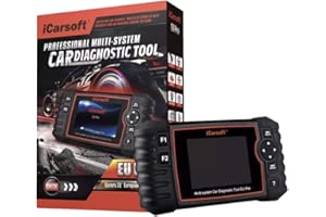 MISTER DIAGNOSTIC iCarsoft EU Pro – Maleta de diagnóstico automático interfaz EU Pro para coche, escáner OBD OBD2, diagnóstico multimarca