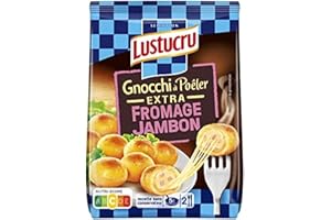 Lustucru Gnocchi à poêler jambon fromage - Le paquet de 280g
