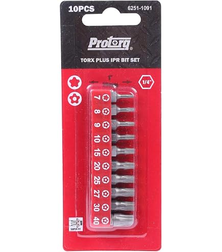 Laser 23-teiliges Torx Plus® Bit-Set – Inkl. Magnetischem Halter & Adaptern, Aus S2-Stahl