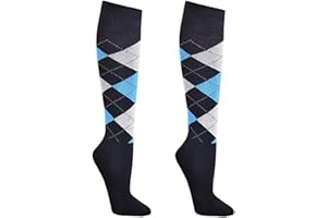 CH-HOME-DESIGN 2 Paar Reitstrümpfe mit Polstersohle für kinder,Teenager,Damen,Herren CH-3479