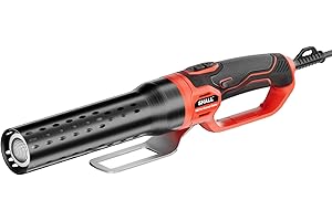 Shall Encendedor de carbón eléctrico de 1850 W, Pistola de Calor, Calor sin químicos, para Fumadores de Barbacoa, encendedores de Barbacoa,