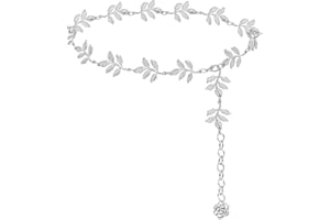 LIMHOO Metall Taille Ketten für Mode Damen Körper Gürtel Kette Gürtel für Kleid Vest Jeans