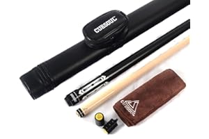 CUESOUL 19 Once 1/2 Snodato Maple Stecche da Biliardo con Il Caso