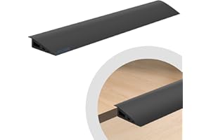 LIEKUMM Rampa per soglia in gomma, 100 cm, altezza 3-3,5 cm, portata 1000 kg, rampa per prato, soglie, tappeto, rampa per cordolo, moto, sedia a rotelle, carrello