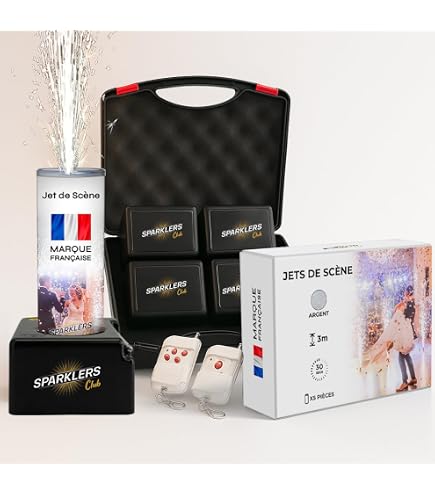 Test Des Déclencheurs SPARKLERS CLUB : Immersion étincelante Avec 10 Jets De Scene Test Des Déclencheurs SPARKLERS CLUB : Immersion étincelante Avec 10 Jets De Scene