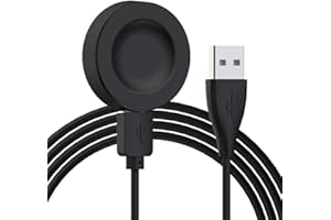 AUSTUO Kompatybilna z Huawei GT 2 Pro GT2 ECG magnetyczna bezprzewodowa stacja ładująca szybka ładowarka stojak kabel USB do ładowania 100 cm (czarny)