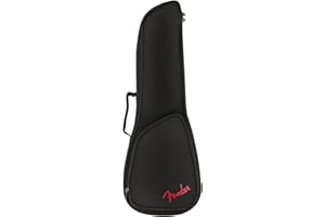Fender FU610 Soprano Ukulele Gig Bag, Black