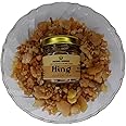 INDIANA ORGANIC Hing 23 G Whole Sabut | Asafoetida Resin Crystal Whole Hing | Natural Raw Pure Gluten Free Hing, 23 Gram, Vegetable Masala
