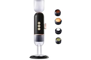 DREIKLANG - BE SMART Machine à expresso 3 sons 4 en 1 + thé, chauffe rapidement en 3 secondes, capsules Nespresso/Dolce Gusto, expresso moulu, maison, bureau, voyage, pression 19 bars, 1650 W