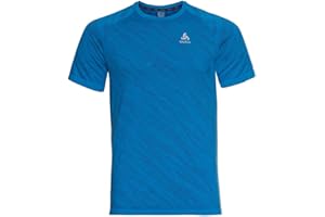 Odlo Herren Kurzärmeliger Blackcomb Eco Light Base Layer Blackcomb Light ECO
