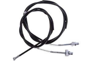 H HILABEE Motorcycle Brake Cable (Front + Rear) for Yamaha PW50 PW 50 Buggy