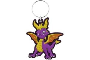 Pyramid International Spyro Dragon Stance Schlüsselanhänger, Schwarz, Talla única, Casual