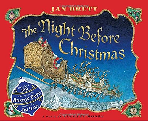 Preisvergleich Produktbild The Night Before Christmas: Book & DVD