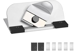 TEFOLA 45° Bevel Mat Cutter with Auto-Retract Blade, Handheld Mat Board Cutting Tool with Depth Adjustment & Magnetic Blade Holder, Precision Photo Mat Cutter for Framing, Scrapbooking & Artwork