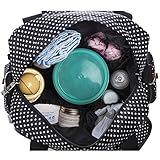 Allis Wickeltasche, Rucksack, 7-teilig, Schwarz - 4