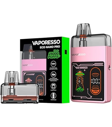 V-aporesso ECO NANO Mesh POD (0.8ohm  2), Cartucho de 6ml 0.8ohm Mesh Pod  Atomizer Fit For ECO NANO Kit, Sin nicotina : Amazon.es: Electrnica