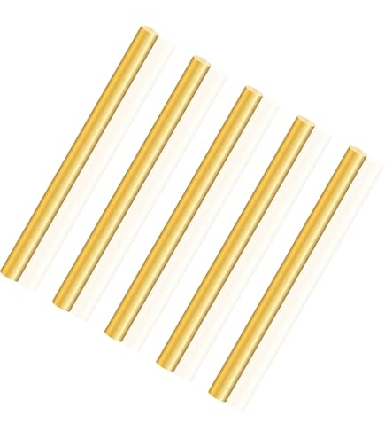 Produktbild von 8x Messingrundstange 0,8 Mm X 150 Mm – Goldfarben, Für Modellbau, Messergriffe, Nieten, Wellen & DIY-Projekte