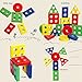 Fajiabao Birthday Gifts for Toddle Babies Colorful Wooden Blocks Shape and Colour Stacker Sorter Sorting Early Learning Activity Toys