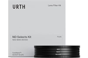 Urth Linsfilterset 3-i-1 ND Selects 40,5 mm (Plus) | ND-filter ND8, ND64, ND1000, HD optiskt glas med 20-skikts nanobeläggnin