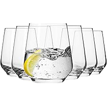 KROSNO X-line Vodka Glasses | Set Of 6 Glasses | 25ml | X-Line Collection | Ideal For Home, Restaurants And Receptions | Dishwasher Safe