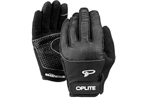 OPLITE Simracing Gloves Gants de Protection Karting Simulation Course Gaming Noir talia L 23,5 x 10,5 cm