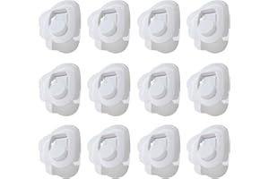 Dzmuero Lot de 12 clips pour housse de couette en forme de nuage sans aiguille antidérapants haute élasticité pour maintenir la couette en place