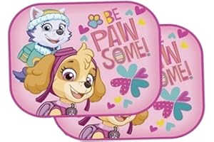 Theonoi - 2 parasoles para coche, diseño de Minnie Mouse, Frozen, princesas, Sofía, cortinas laterales, parasol de protección UV