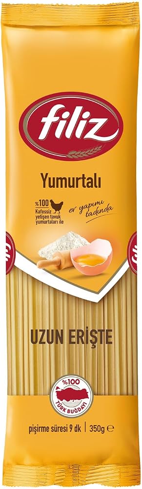 Filiz Yumurtalı Uzun Erişte Makarna 350 g.