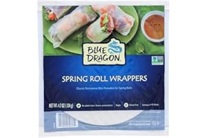 Blue Dragon Spring Roll Wrappers 134G - Bld-010581