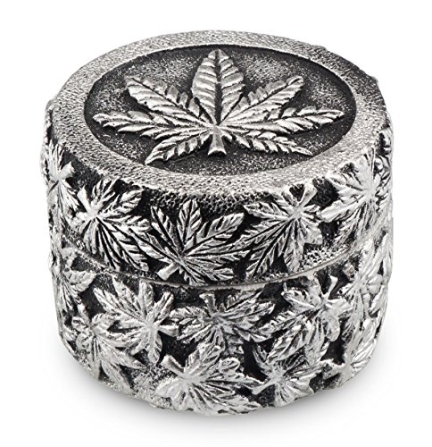 Formax420 Blattschleifer Tobacco Grinder Gewürzmühle Grün oder Silber 50 mm 3 Teile