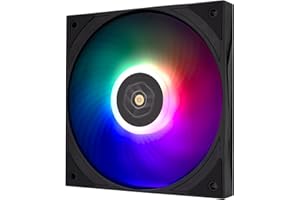 Thermalright TL-H12015B-S wentylator CPU, cichy zasilacz 4-pinowy PWM, wysoka prędkość 1900 obr./min, 15 mm do chłodzenia procesora i obudowy, wentylator ARGB do chłodzenia PC