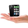 BLKE Mini Phone,Small Smart phone for Kids,3.0" HD Screen, 2GB RAM + 16GB,Tiny,Compact WIFI Cheap Mobile Phones for Kids World's Smallest Phone GPS-Black