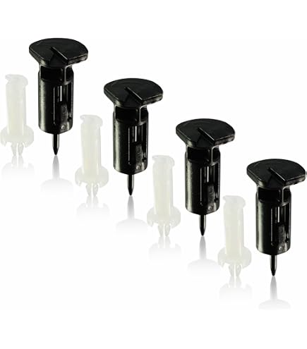 Kit 100 Broches De Montage Pour Dissipateur Thermique – Nylon Durable – Installation Facile - 9