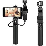 Smatree Powerbank Stick per DJI Osmo Pocket 2/1, stazione di ricarica portatile 5000mAh con supporto di estensione tascabile 