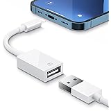 Lightn-ing auf USB Kamera Adapter, USB 3.0 Buchse OTG Daten Sync Kabel Adapter Kompatibel mit iPhone/i-Pad, Support Hubs, MID