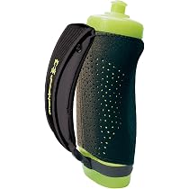 Amphipod Hydraform Hand-Wasserflasche 473 Ml – Isoliert, BPA-frei, Mit Reißverschlusstasche Für Läufer Und Jogger
