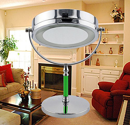 Dare Color Profi Kosmetikspiegel Schminkspiegel Tischspiegel mit LED Beleuchtung - 5