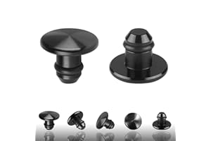 Evermotor Universal M10 6065-T6 CNC Aluminio Oxidación anódica Motocicleta Espejo Tapa ciega Pernos roscados Pernos de carenado