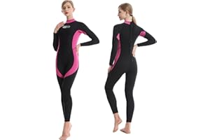 GIMILIFE Wetsuit for Men Women, 3MM Shorty/FullWetsuit Neoprene Mens Womens Wetsuit Full Body in Cold Water Keep Warm for Diving Surfing Snorkeling Kayaking