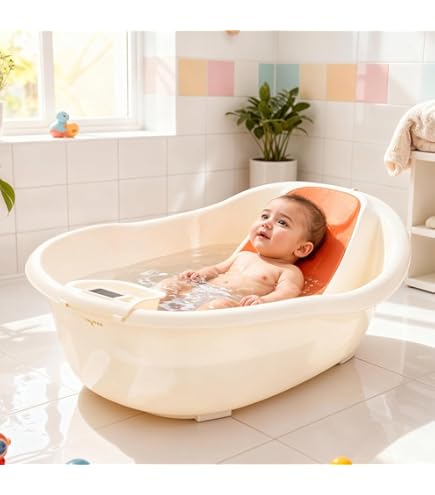 Ingenuity, Comfy Clean Deluxe badstoeltje voor pasgeborenen tot peuters, 0-24 maanden