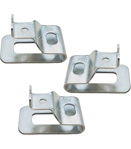 8-Pack 304 Stainless Steel Replacement Belt Clips For Ryobi, Ridgid, Makita, Dewalt 18V Tools – Drill Belt Hook With Mounting Screws (633586002 Style)