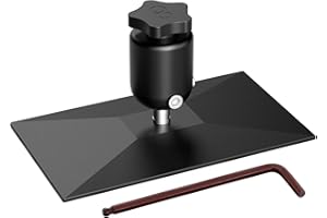 ‎ELEGOO ELEGOO Płyta budowlana do drukarki 3D Saturn 8K LCD, wymienna platforma budowlana z piaskowaną powierzchnią i antypoślizgowymi śrubami z łbem sześciokątnym, kompatybilna z ELEGOO Saturn 8K