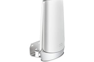 STANSTAR Metal Wall Mount for ORBI WiFi 6 System, Sturdy Wall mount holder for RBK752/RBK852/RBK853/RBS850/RBR750/RBS750, Space Saving, Cord Management Without Messy Wires.(1Pack)