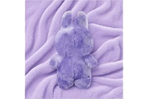 STOAT La-bu-bu 3. Generation Schlüsselanhänger - Glitzeraugen & verlängertem Fell - Plüschfigur Geschenk für Jungen/Mädchen (Kuscheltier Anhänger, Plüschtier Schlüsselbund) (Illusion: Lila)