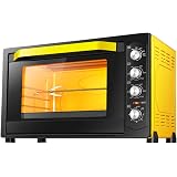 Improve IMPFE80HH Forno elettrico 80L ventilato 2400W, 4 tipi di cottura,  luce interna, timer 60 minuti, teglia antiaderente, griglia, maniglia -  nero : Amazon.it: Casa e cucina