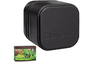 Fisk tank glas rengörare magnet liten glasborste skrubber dynor akvarium