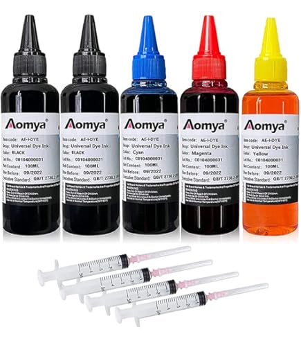 Vhbw 4x Refill Ink Compatible With Canon Pixma G1501 Printer