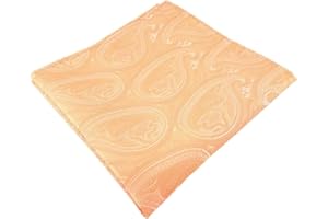 TigerTie Designer Einstecktuch in Paisley gemustert - Stecktuchgröße 30 x 30 cm