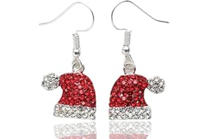 RHZXD Ohrringe Weihnachten, Weihnachtsohrringe, Kreativ Weihnachten Ohrringe, Cute Dame Weihnachten Ohrringe, Weihnachten Schmuck Geschenk