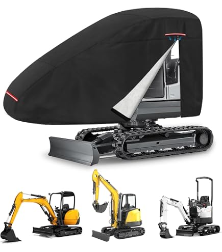 Produktbild von Minibagger Abdeckung Wasserdicht Sonnenschutz 420D Oxford